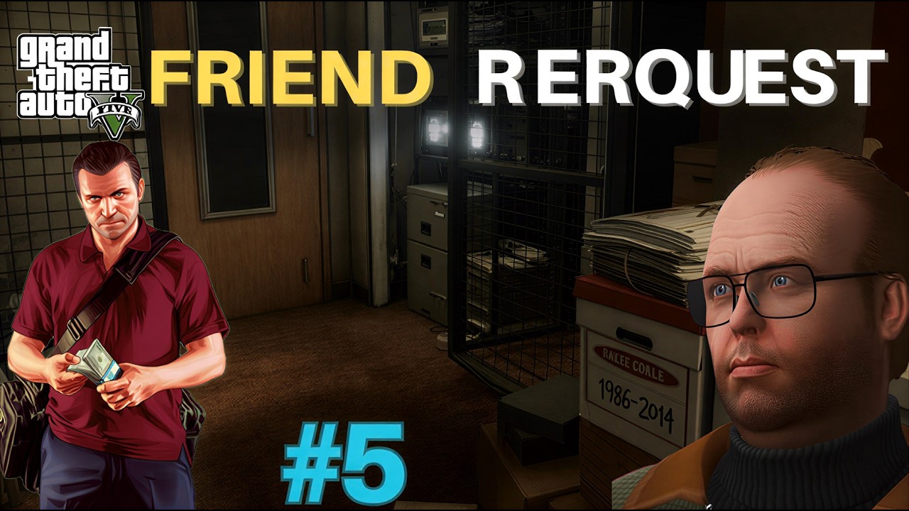 GTA 5 Gameplay Walkthrough Part 5 – Mission 5: Friend Request (Michael Mission) | Full HD