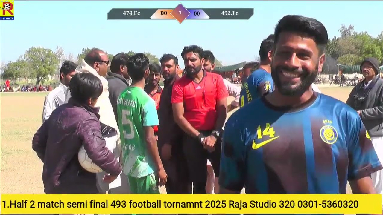 Sami final match 493gb football tournament 2025 RAJA STUDIO 320