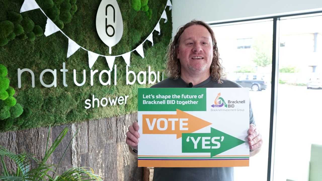 Bracknell BID 'Vote Yes' Testimonial #3 - Clifton Vaughan, Natural Baby Shower