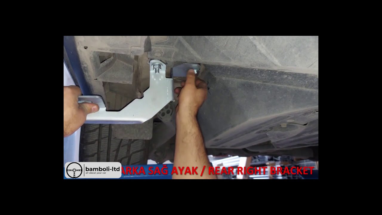 How to install Honda CR-V Running board/side step