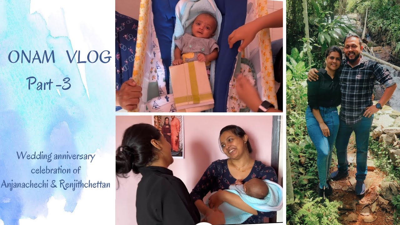 Onam vlog Part-3 || Our kunjuvava’s first onam🫂♥️ || Meenu Lakshmi