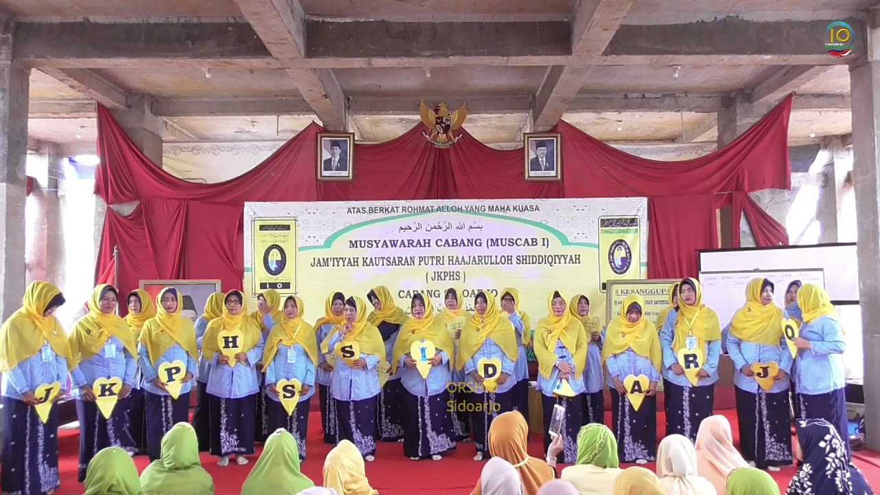 MUSCAB I, Jam'iyah Kautsaran Putri Hajarulloh Shiddiqiyyah cabang Sidoarjo sesi - 2