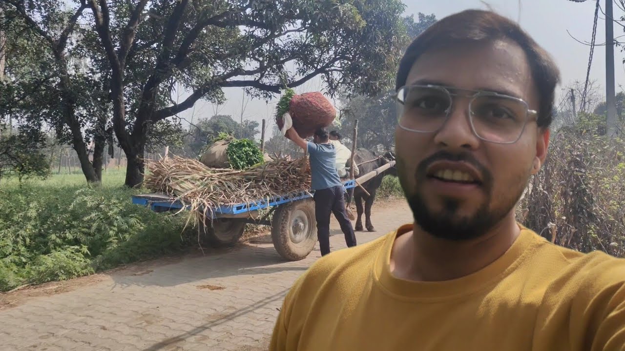 Khet mein Gaye ghumne🫡