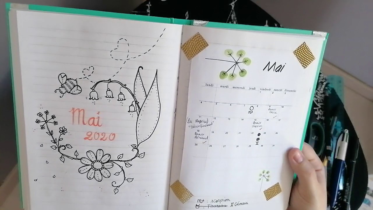 Mon journal de tirage en Mai, je m'y remets!