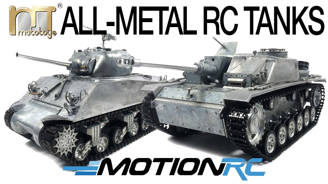 Full-Metal RC Tanks from Mato! Unlike Anything Else on the Market | Motion RC