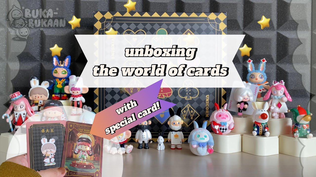 🃏✨ Finding Unicorn &ndash; The World of Cards Series FULL SET Unboxing | Complete Collection Reveal! 🦄🎥