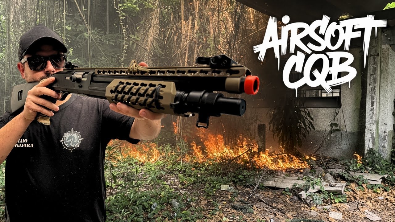 HOJE FOI DIA DO CQB PEGAR FOGO !!