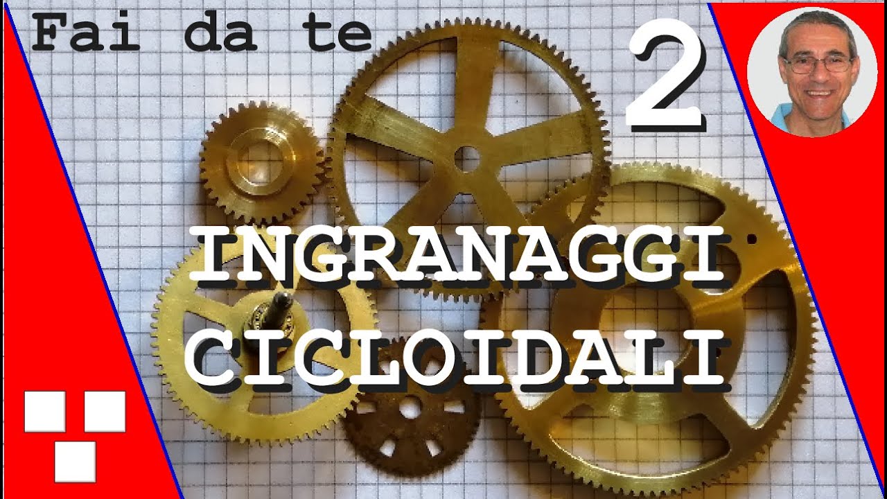 Costruzione corone dentate cicloidali per orologi fai da te - parte 2 - Diy cycloidal clock gears.