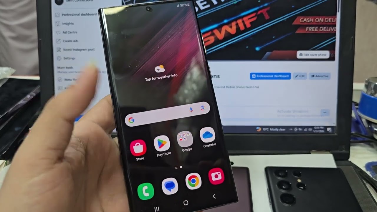 Samsung S22ultra 5g SwiftConnections 