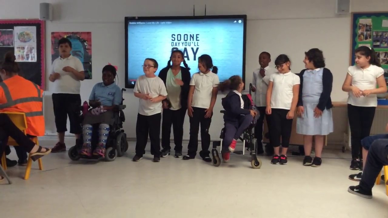 West Lea School Perform Robbie Williams 