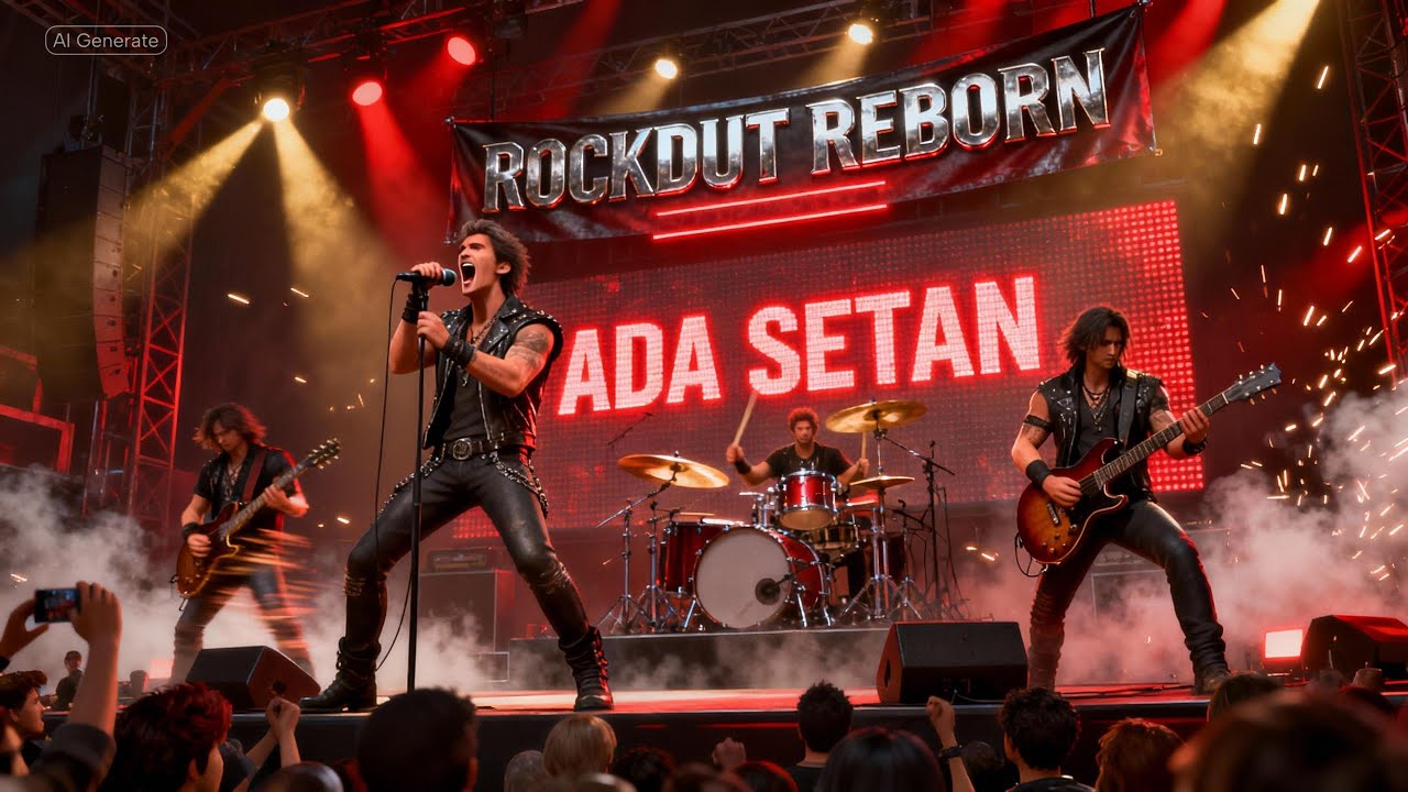 ADA SETAN- RIKA AMELIA (Cover) ROCKDUT REBORN