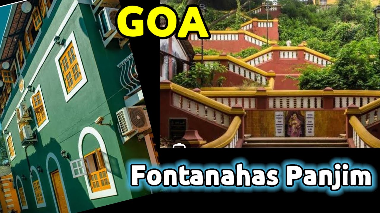 Fontanahas Latin Quaters Panjim GOA | World Heritage Site | Panjim | Most Beautiful Place in Goa