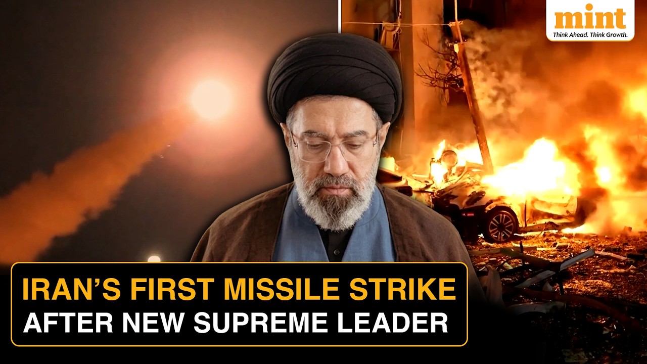 Iran Fires Massive Missile Salvo At Israel Hours After Mojtaba Khamenei Named Supreme Leader