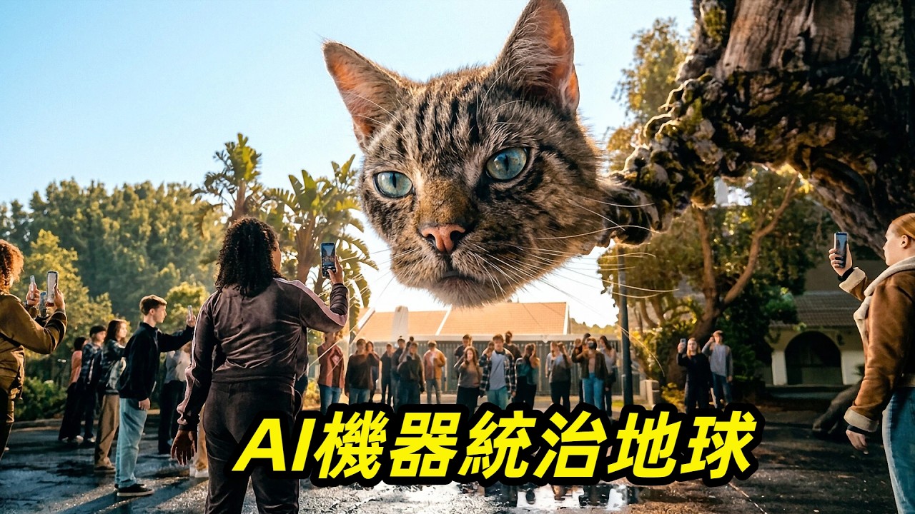 【阿奇】AI機器統治人類，50年內地球人口減半/2026年科幻驚悚片《團戰之夜》