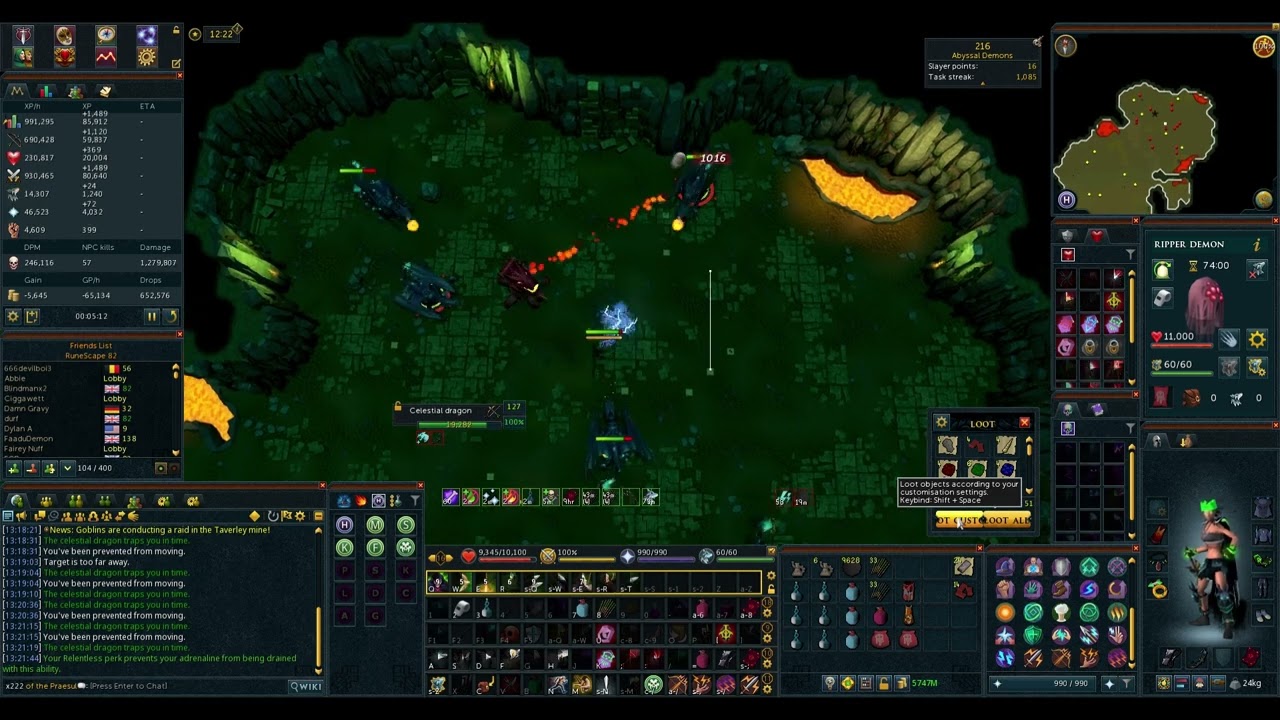 AFK Celestial Dragons (Ranged / 660+ kph)