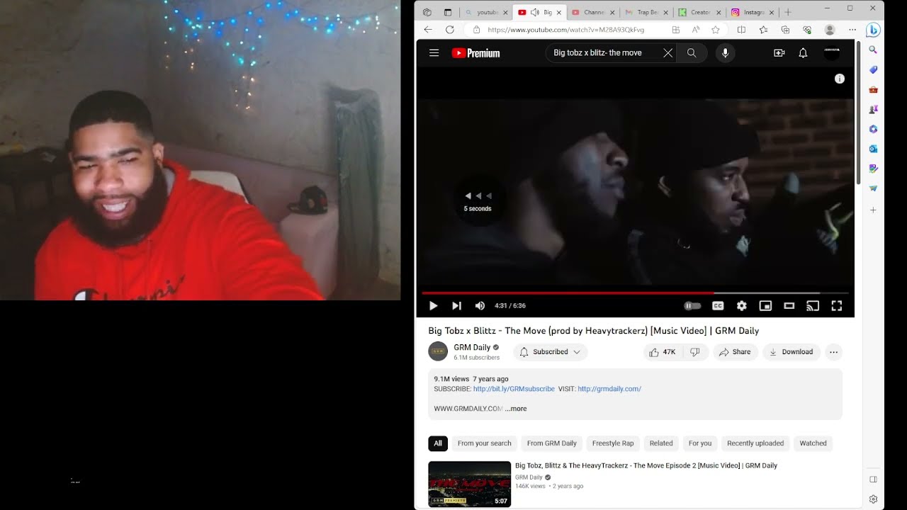 Big Tobz x Blittz - The Move |Reaction