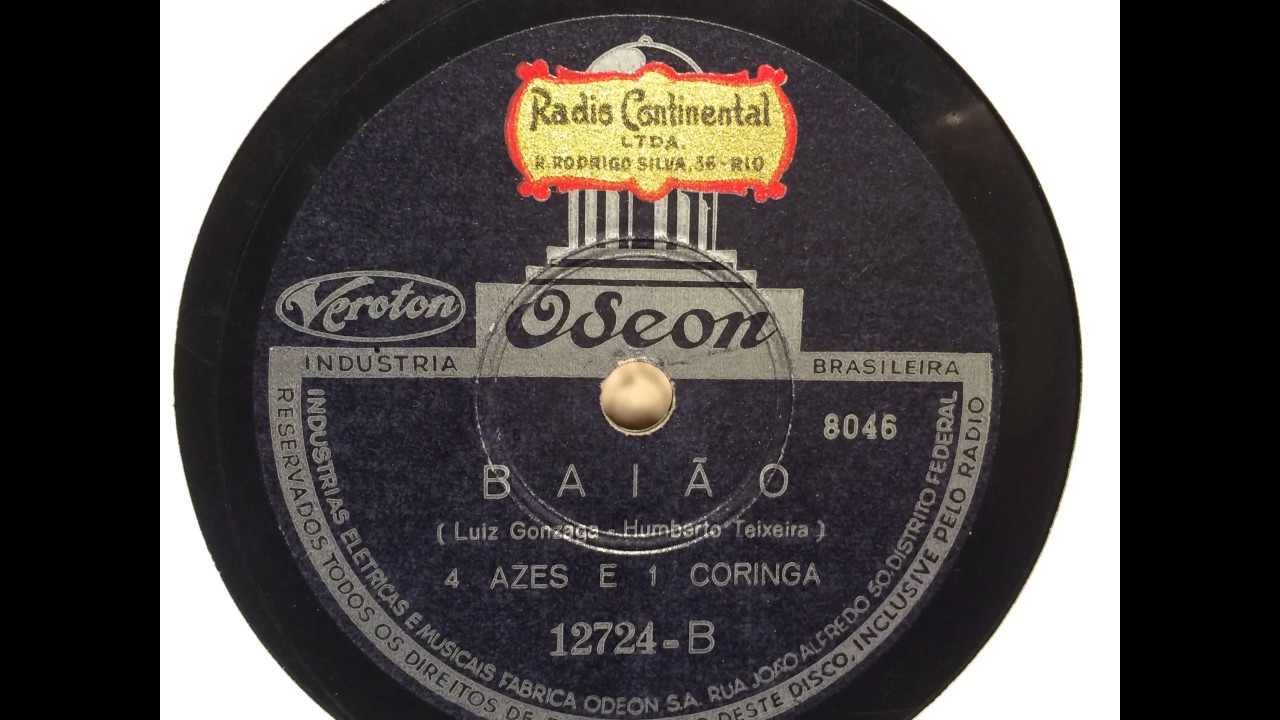 ODEON 12724-B quatro azes e um coringa - baião