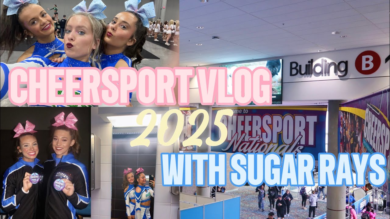 CHEERSPORT VLOG// STINGRAY ALLSTARS SUGAR