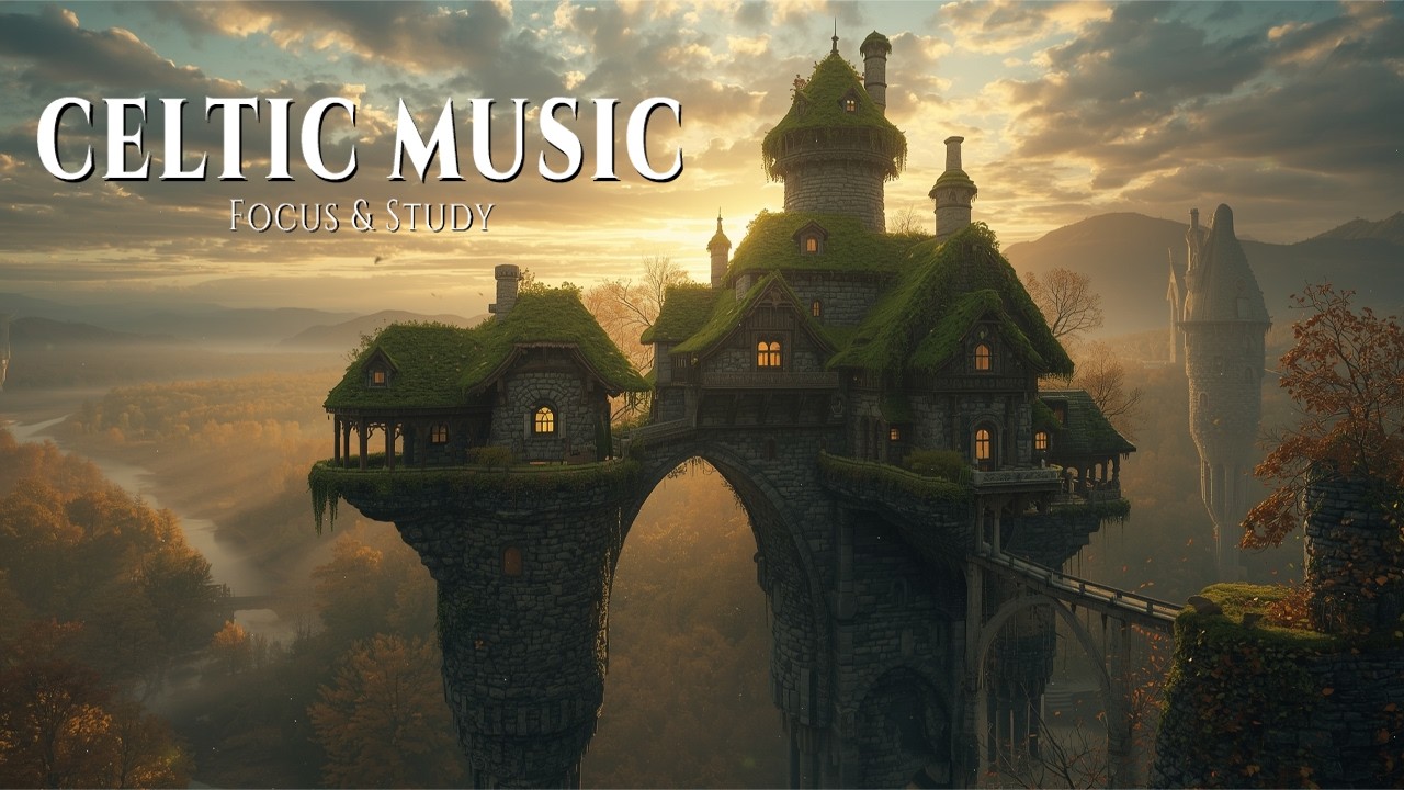 Celtic Music for Deep Focus & Study 🍂 1 Hour Relaxing Autumn Medieval Ambience