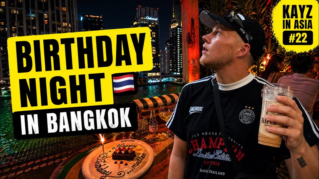 MEIN GEBURTSTAG IN BANGKOK 🇹🇭 | KAYZ IN ASIA #20