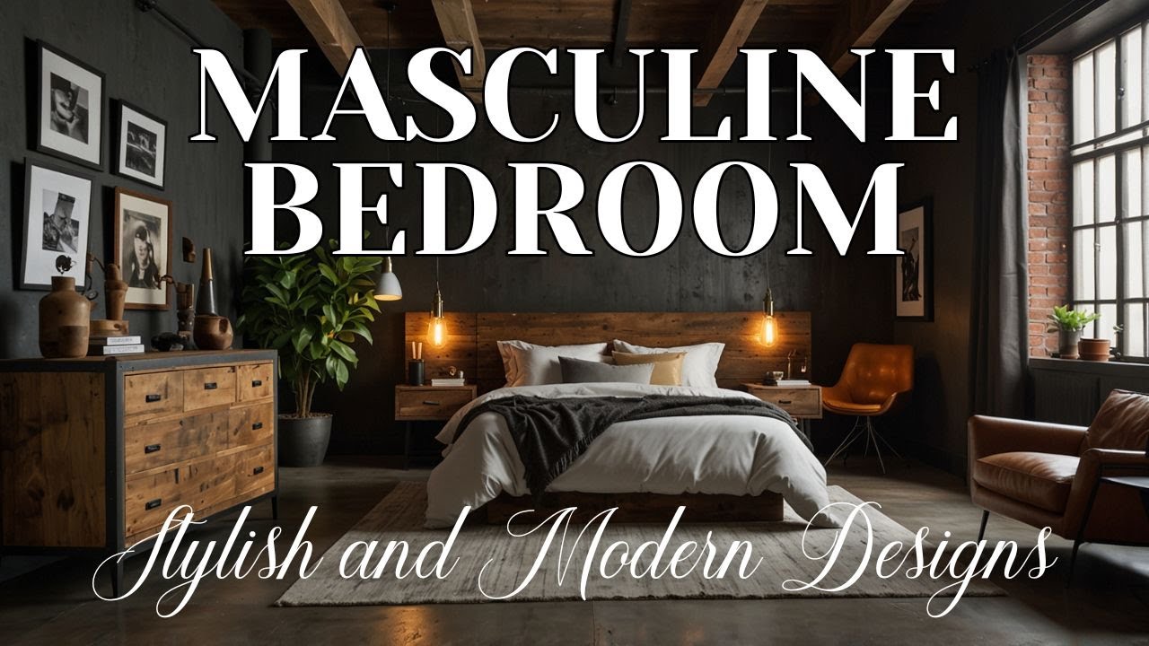 Bedroom Ideas for Men: Stylish and Masculine Designs 2025