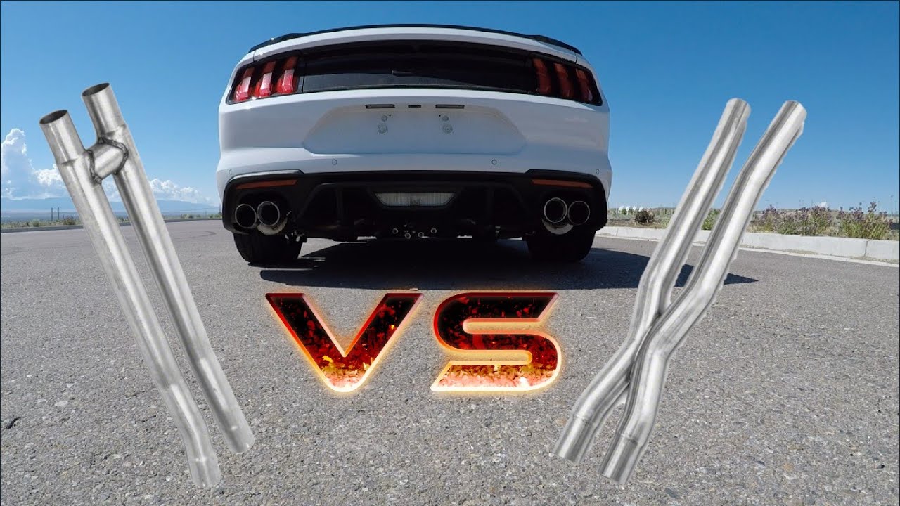 2018 Mustang GT Steeda H-Pipe 