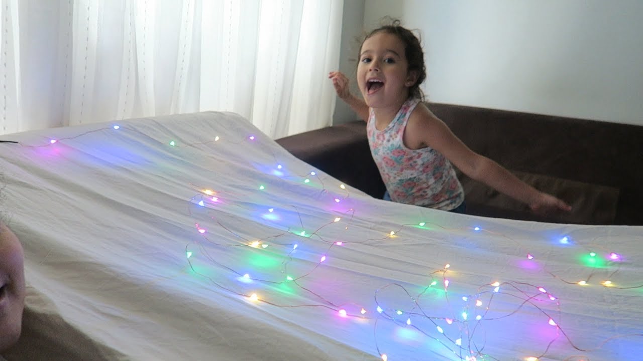 TRANSFORMAMOS O SOFÁ EM UMA CABANA TUMBLR