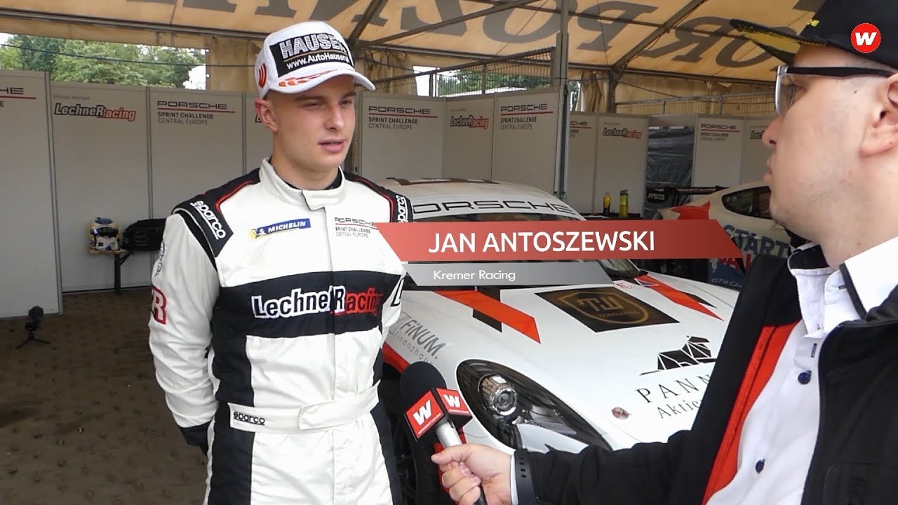 Jan Antoszewski ocenia Porsche Sprint Challenge Central Europe