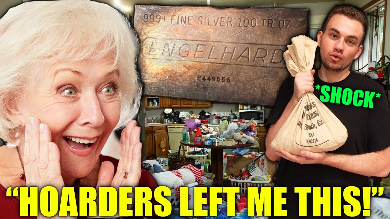 Grandma Discovers HIDDEN SILVER in Hoarders House!