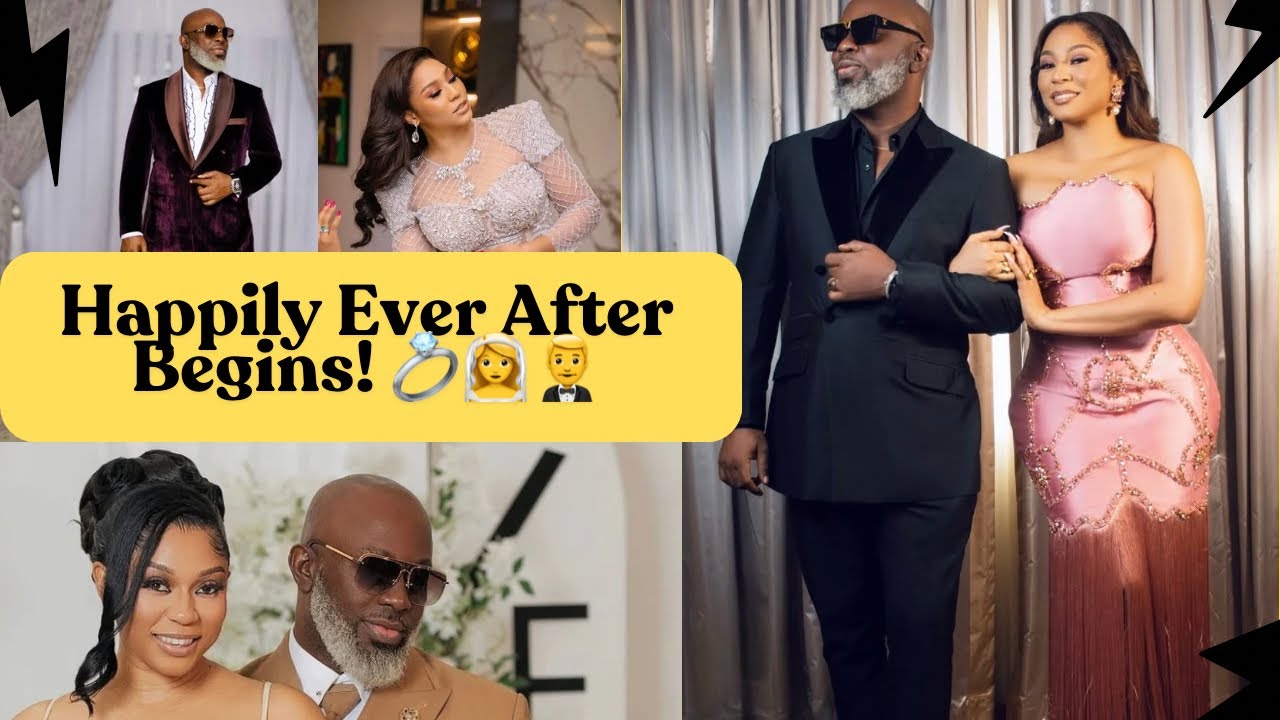 Enado & Tola Odunsi Are Officially Married! 💍❤️ Nollywood’s Newest Power Couple!  #nigerianwedding