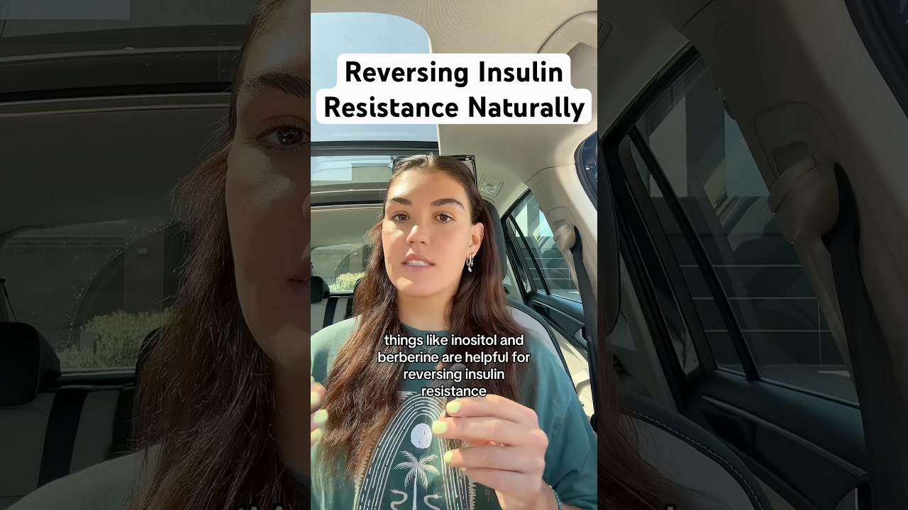 You DON&rsquo;T need medication or supplements to reverse insulin resistance (diabetes)