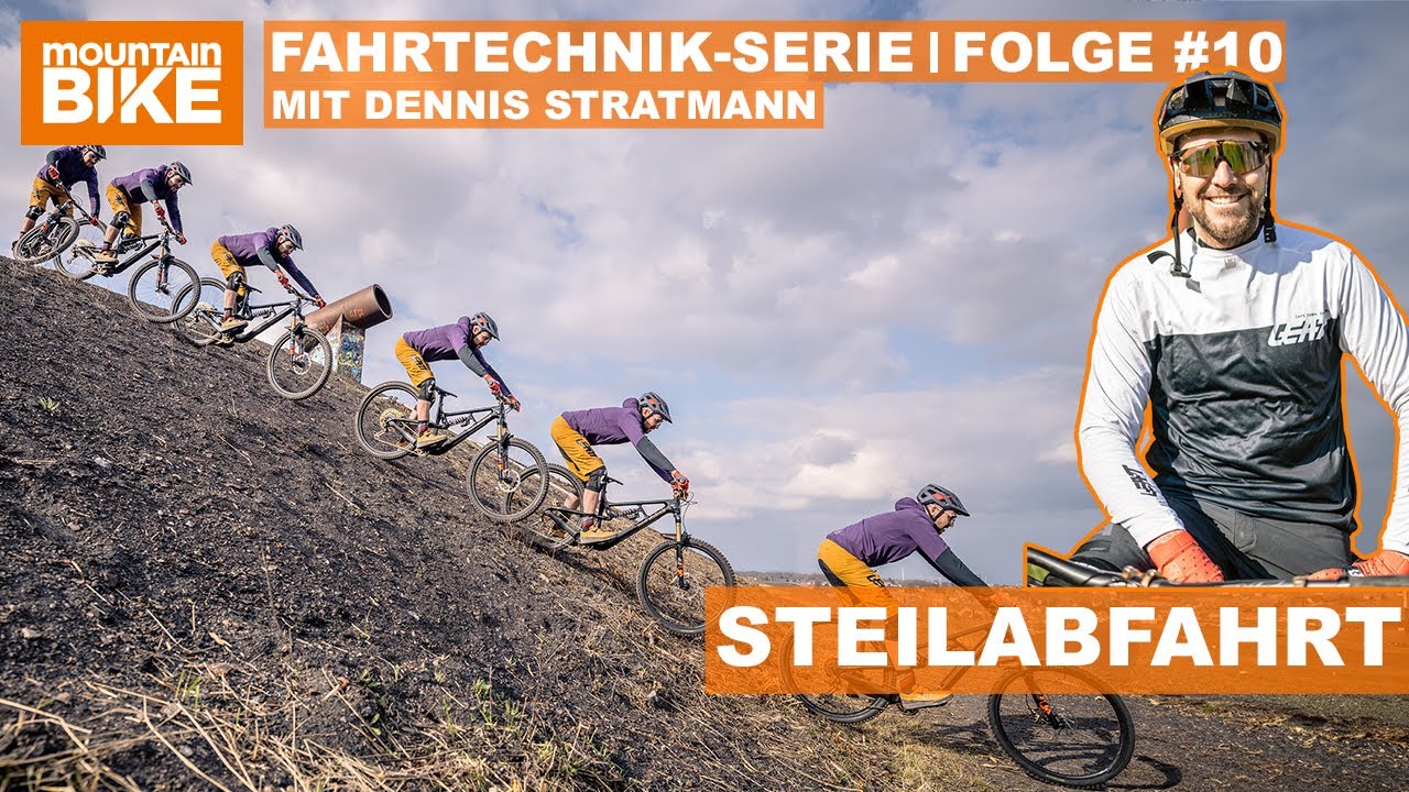 MTB-Fahrtechnik: Steile Abfahrten im Fokus - MOUNTAINBIKE Magazin