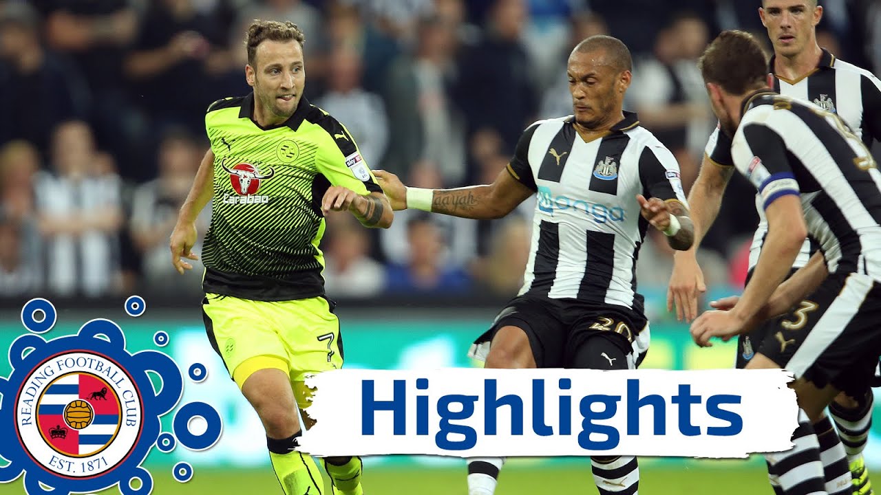 Newcastle 4-1 Reading - Wednesday 17th August 2016, Sky Bet Championship (2016/17 highlights)