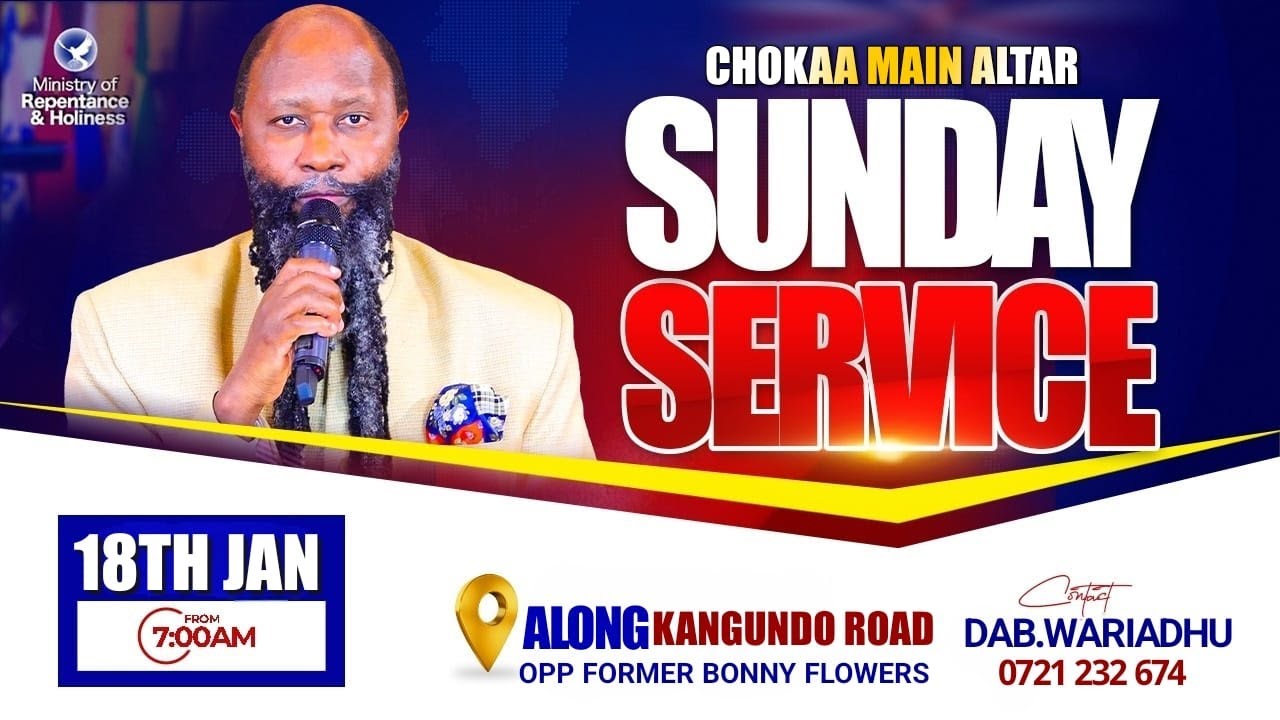 CHOKAA MAIN ALTAR SUNDAY SERVICE  | 18TH JANUARY 2026