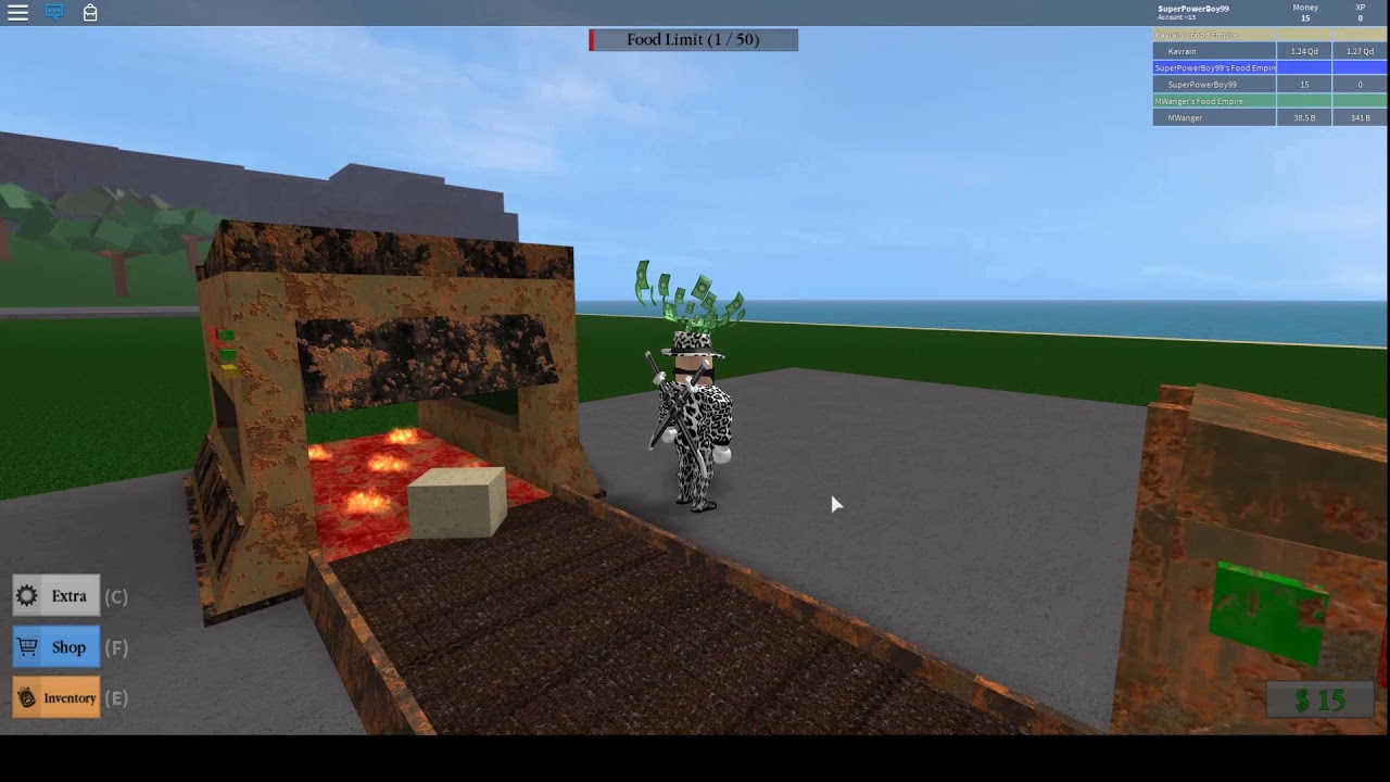 Episode 1: food Empire on roblox