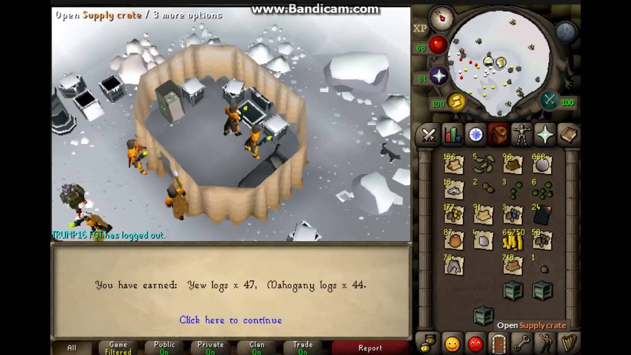 loot from 50 wintertodt crates