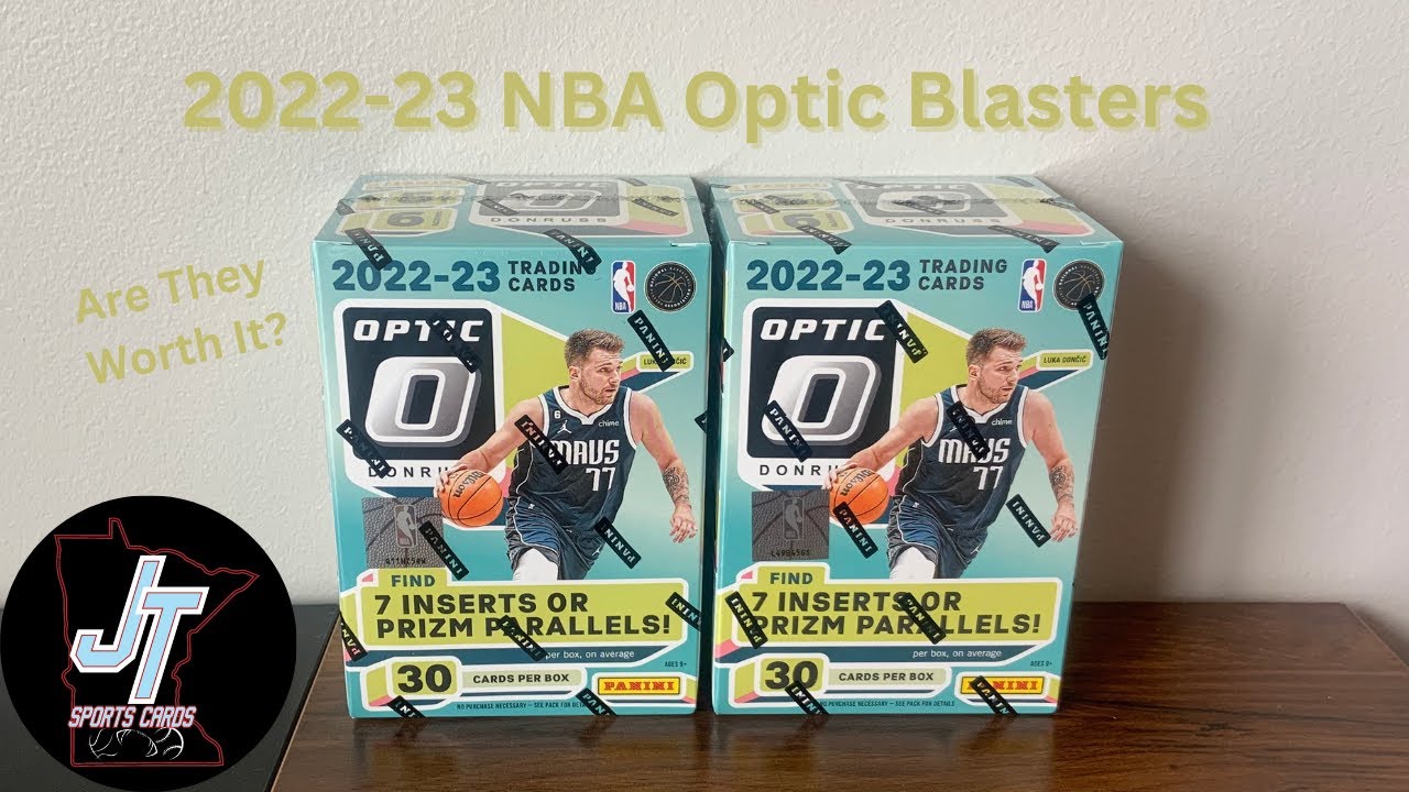 Brand New!! - 2022-23 NBA Optic Basketball Blaster Box - 2x Blaster Box Review