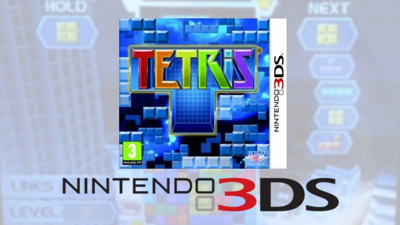 Tetris 3DS. Nintendo 3DS. Превосходная версия тетриса, в которую можно играть в 3D.