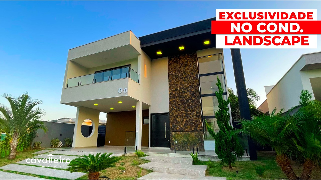 SE APAIXONE POR ESSA CASA C/ 4 STS, ENERGIA SOLAR, PISCINA E ÁREA GOURMET, COND. LANDSCAPE MARICÁ-RJ