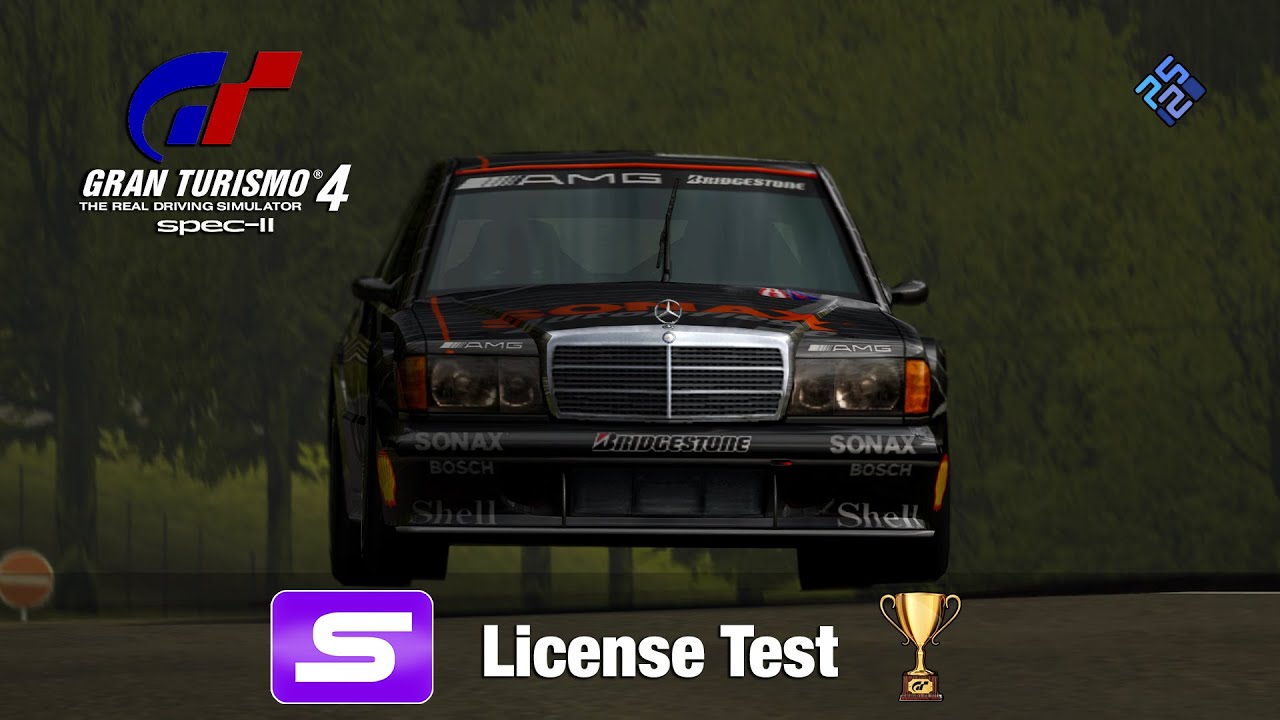 Gran Turismo 4 SPEC II - Super License Test [All GOLD] - Playthrough
