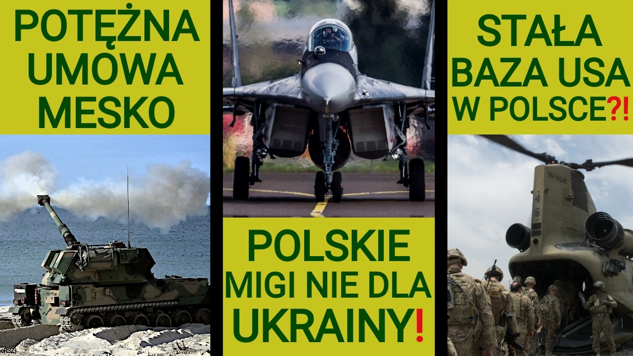 We Won't Hand Over MiG-29s Without Tech, Preparations Begin for US Base in Poland! MILITARY NEWS ...