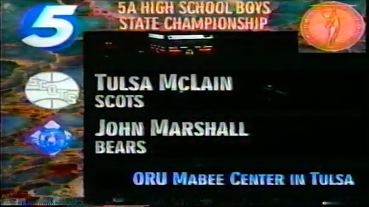 John Marshall High School vs Tulsa McLain High School - 1996 Oklahoma 5A Basketball Championship