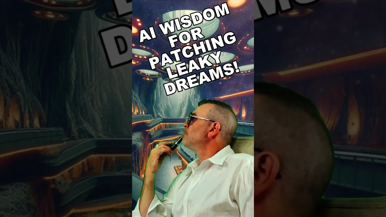 AI WISDOM ON LEAKY DREAMS! #ai #comedy #absurdhumor