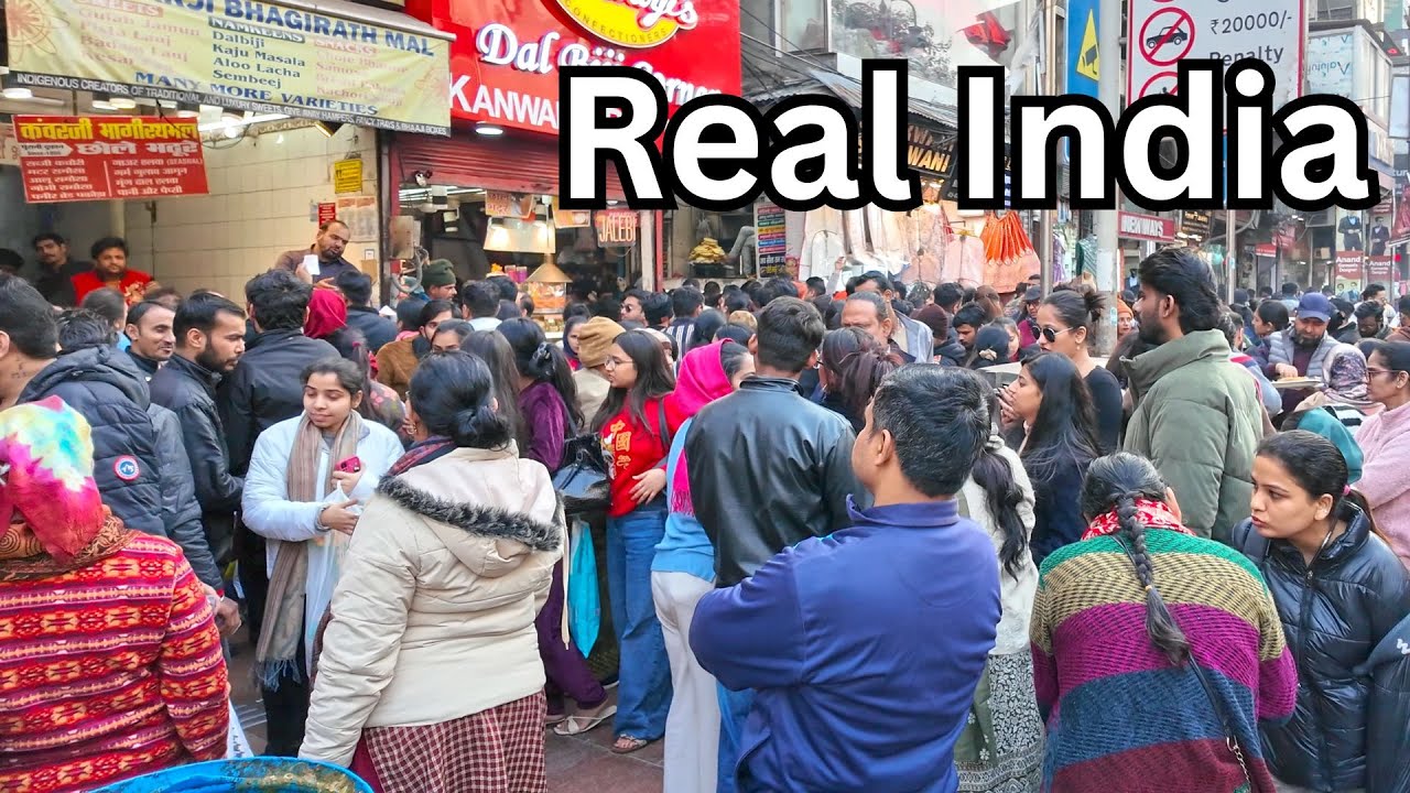 Walking in India 2026 🇮🇳 - Chandni Chowk Market | Real Street Life in India