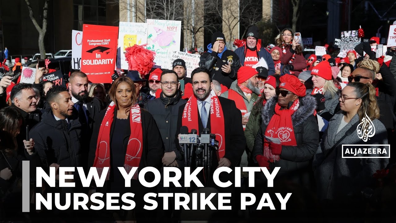 New York City nurses' strike: Workers demand better pay and working conditions