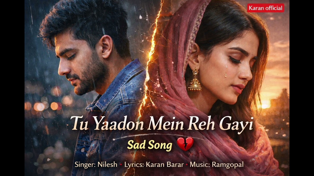 Tu Yaadon Mein Reh Gayi 💔 | Sad Punjabi Song 2026 | Nilesh | Karan Barar | Karan Official