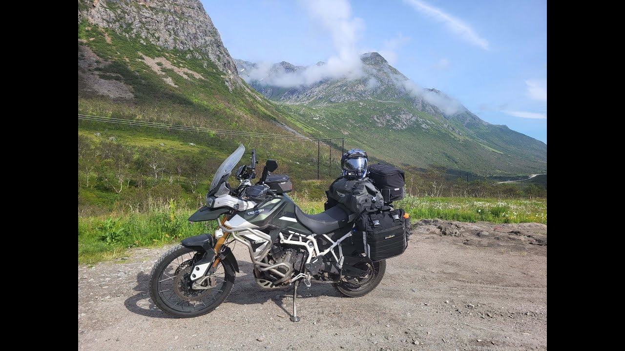 Norway Motorcycle Tour Ep 02 Nordkapp to Trollstigen