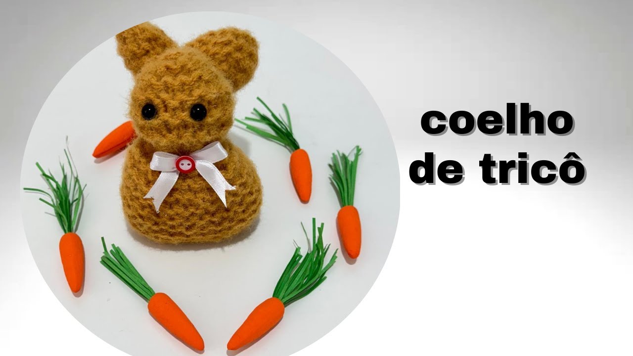 Coelho de tricô