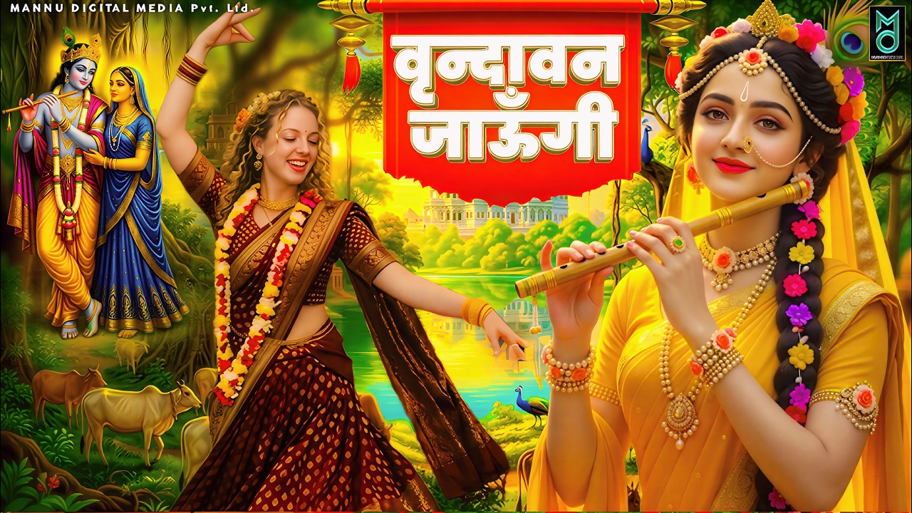 Vrindavan Jaungi | वृन्दावन जाउंगी | मेरे उठे विरह में पीर | Krishna Bhajan 2026 | #krishna #radhe