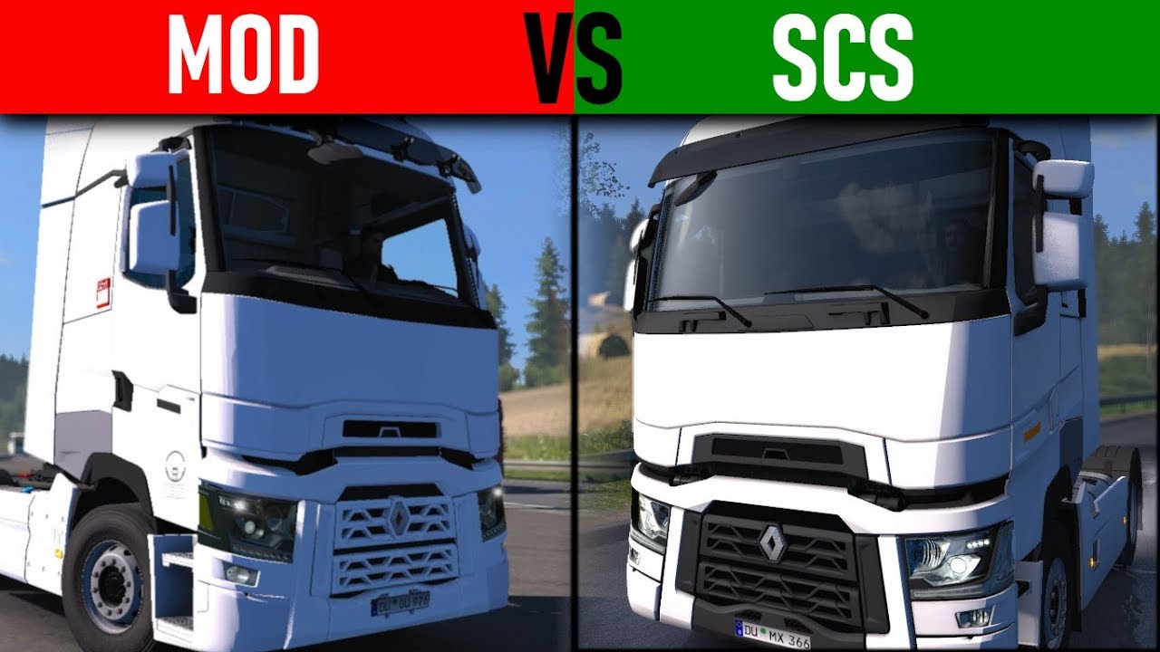 RENAULT RANGE T W ETS 2 || MOD VS SCS Version !